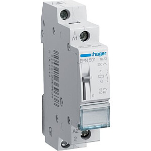 Impulsu relejs Hager 16A 48V AC 24V DC 1Z (EPN501)