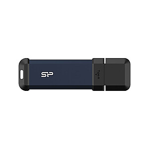 SILICON POWER Portable SSD Marvel Xtreme MS60 Discover Future-Forward SSD, 250GB, Blue