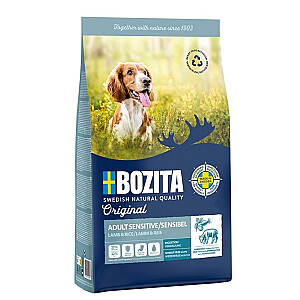 BOZITA Original Sensitive Digestion Jērs un rīsi - Sausā suņu barība - 12 kg