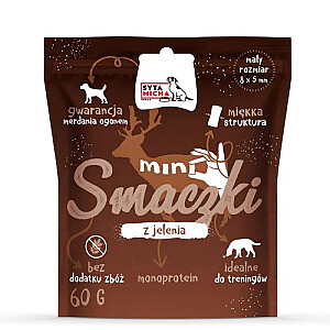 SYTA MICHA Mini briežu gardums - suņu cienasts - 60 g