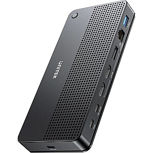 Unitek D1104A01 13in1 MST HDMI DP 8K PD 100W Docking Station