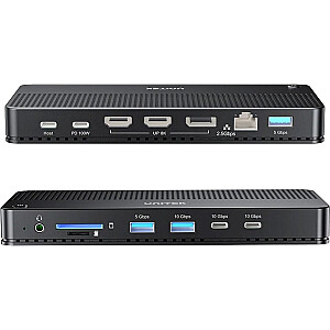 Unitek D1104A01 13in1 MST HDMI DP 8K PD 100W Docking Station