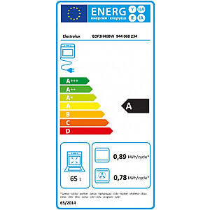 Сepeškrāsns Electrolux EOF3H40BW