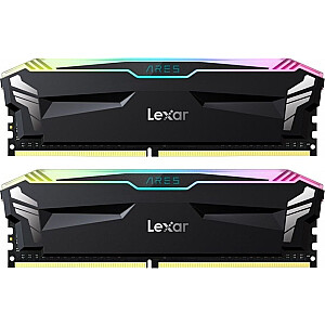 Atmiņa Lexar Ares RGB, DDR4, 16 GB, 3600 MHz, CL18 (LD4BU008G-R3600GDLA)