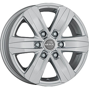 MAK Stone 6 Silver 7,5x17 6x139.7 ET55 CB93,1 60° 1215 kg F75706SSI55VJ5 MAK