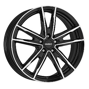 Dezent KF dark Black/polished 6,5x17 5x114.3 ET45 CB60,1 Flat 725 kg TKF90BP45E Dezent