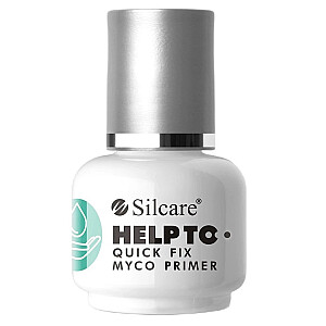 SILCARE Help To Quick Fix Myco skābes nesaturošs nagu gruntējums 15 ml