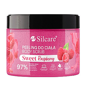 SILCARE kūno šveitiklis &quot;Sweet Raspberry&quot; 350ml