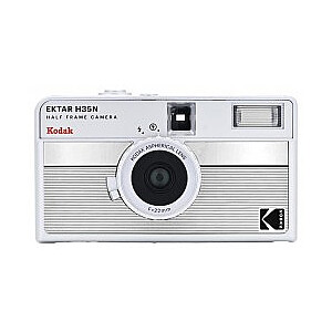 Kodak EKTAR H35N Camera Striped Silver