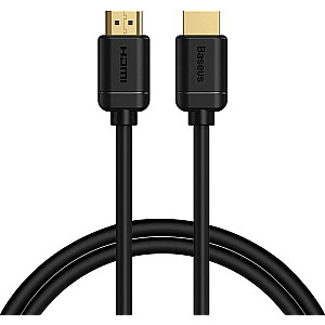 Baseus HDMI — HDMI kabelis 0,75 m, melns (WKGQ030101)