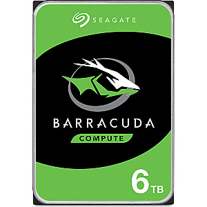 Диск Seagate BarraCuda 6 ТБ, 3,5 дюйма, SATA III (ST6000DM003)