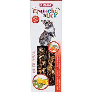 Zolux Crunchy Stick кролик морковь/одуванчик 115 г