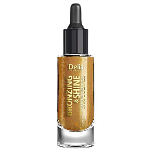 DELIA Bronzing &amp; Shine sausas bronzinis ir šviesinantis aliejus 20 ml