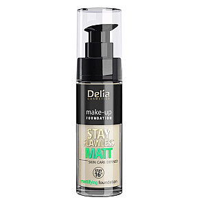 DELIA Skin Defined Stay Flawless Matt fluīds matējošais 401 30 ml