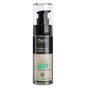 DELIA Stay Flawless matējošais tonālais krēms 404 30ml