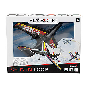 FLYBOTIC Radio vadāma lidmašīna X-Twin Loop, 29 cm