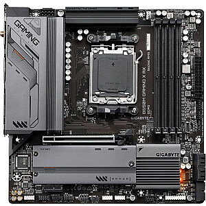 Gigabyte B650M GAMING X AX 1.1 M/B Processor family AMD, Processor socket AM5, DDR5