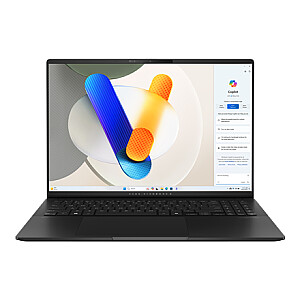 Asus Vivobook S 16 OLED M5606UA-MX080X | Black | 16 " | OLED | 3.2K | 3200 x 2000 pixels | AMD Ryzen 7 | 8845HS | 16 GB | LPDDR5X | Solid-state drive capacity 1000 GB | AMD Radeon Graphics | Windows 11 Pro | 802.11ax | Bluetooth version 5.3 | Keyboa