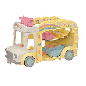 Sylvanian Families bērnudārzs Krāsains autobuss Varavīksne Jautrs bērnu autobuss 5744 6.lpp.