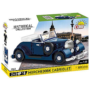 COBI 2262 Historic WWII Car Collection 1639 Convertible HORCH830Bk 243 Bricks