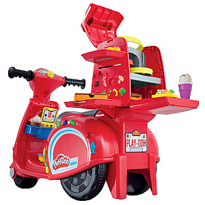 PLAY-DOH Rotaļu komplekts Picu piegādes motorolleris, 49 cm