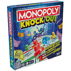 MONOPOLY Galda spēle Knockout (lietuviešu valodā)