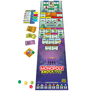 MONOPOLY Galda spēle Knockout (lietuviešu valodā)