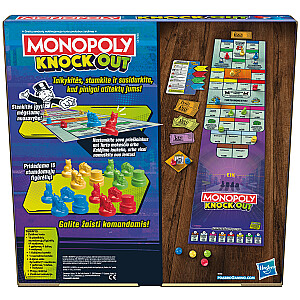 MONOPOLY настольная игра настольная игра Knockout (на литовском яз.)