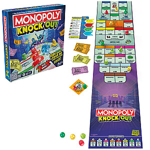 MONOPOLY Galda spēle Knockout (angļu valodā)