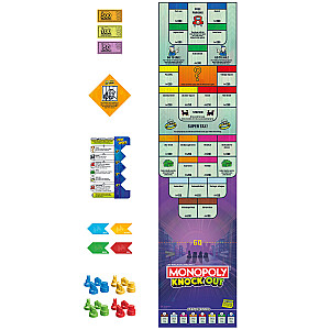 MONOPOLY Galda spēle Knockout (angļu valodā)