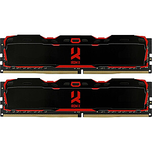 Atmiņa GoodRam IRDM X, DDR4, 16 GB, 3000 MHz, CL17 (IR-X3000D464L17S/16GDC)