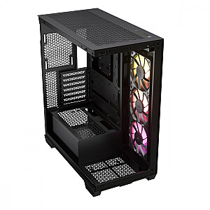 Корпус Mid-Tower 3500X ARGB TG, черный