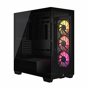 Корпус 3500X ICUE LINK RGB TG Mid-Tower, черный