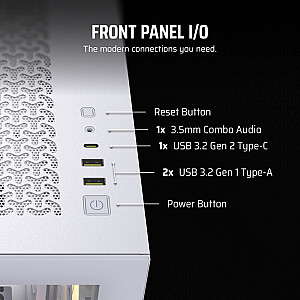 Obudowa 3500X TG Mid-Tower biała