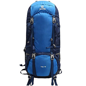 Pārgājienu mugursoma Acome Trek 70L zila