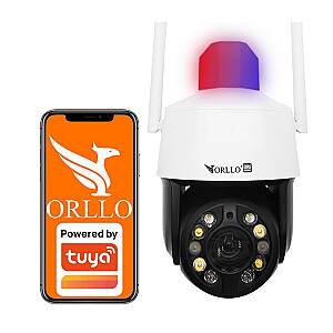 Orllo TZ3 IP kamera āra rotējoša Wi-Fi Poe 5MP