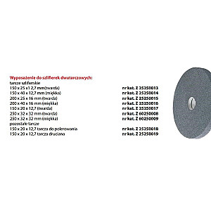 SĪLĒŠANAS DISKS 150x40x12,7 MĪKSTS