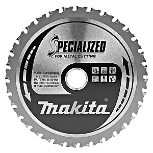 ДИСКОВОЕ ПИЛЬНОЕ ПОЛОТНО MAKITA 150x20x32Z ПО МЕТАЛЛУ