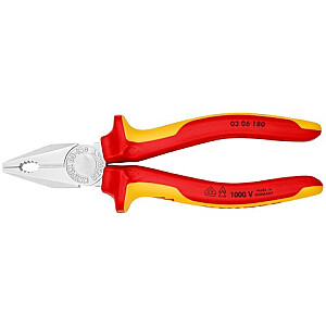 ПЛОСКОГУБЦЫ RSECP-180 CHR. ПВХ 1000В KNIPEX.