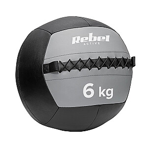 Medicīniskās vingrošanas bumba 6 kg REBEL ACTIVE