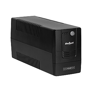 Nepārtrauktās barošanas avots datoram UPS REBEL modelis Nanopower 650 (autonoms, 650VA / 360W, 230 V, 50 Hz)