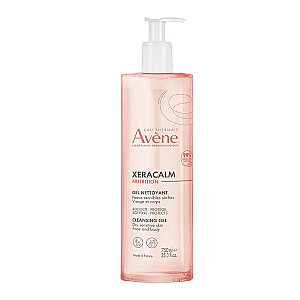 AVENE XeraCalm Nutrition очищающий гель для лица и тела 750мл