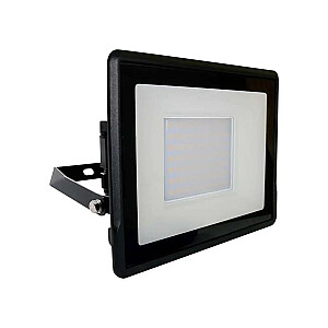 LED projektors V-TAC VT-158 SLIM FLOODLIGHT 50W SAMSUNG CHIP 6500K 4000lm (artikuls 20315) melns