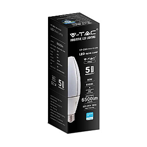 Светодиодная лампа V-TAC VT-260 SAMSUNG CHIP 60W E40 4000K 6500lm (артикул 21187) Белый