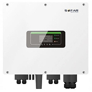 Sofar HYD 6KTL invertors/3-fāžu hibrīds, iekļauts CHINT ELECTRIC 3F mērītājs DTSU666