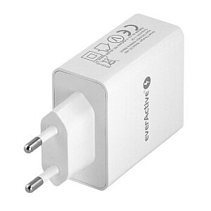 Ładowarka sieciowa 4x USB 5A Iq smart charging Biała