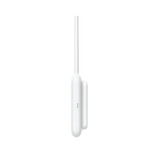 Ubiquiti U7 Outdoor 4300 Mbps baltā barošana, izmantojot Ethernet (PoE)