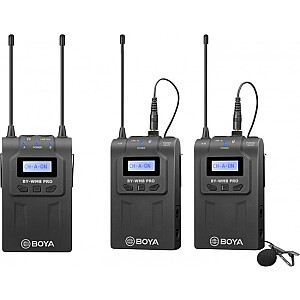 Беспроводной микрофон Boya UHF -2 TX+1 RX