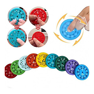 Izglītojoša rotaļlieta (atņemšana/saskaitīšana) Math Fidget Spinner, 9gab. R144235