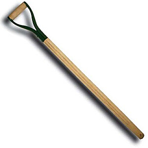 Деревянная ручка для лопаты, с металлической ручкой 37ммx100см